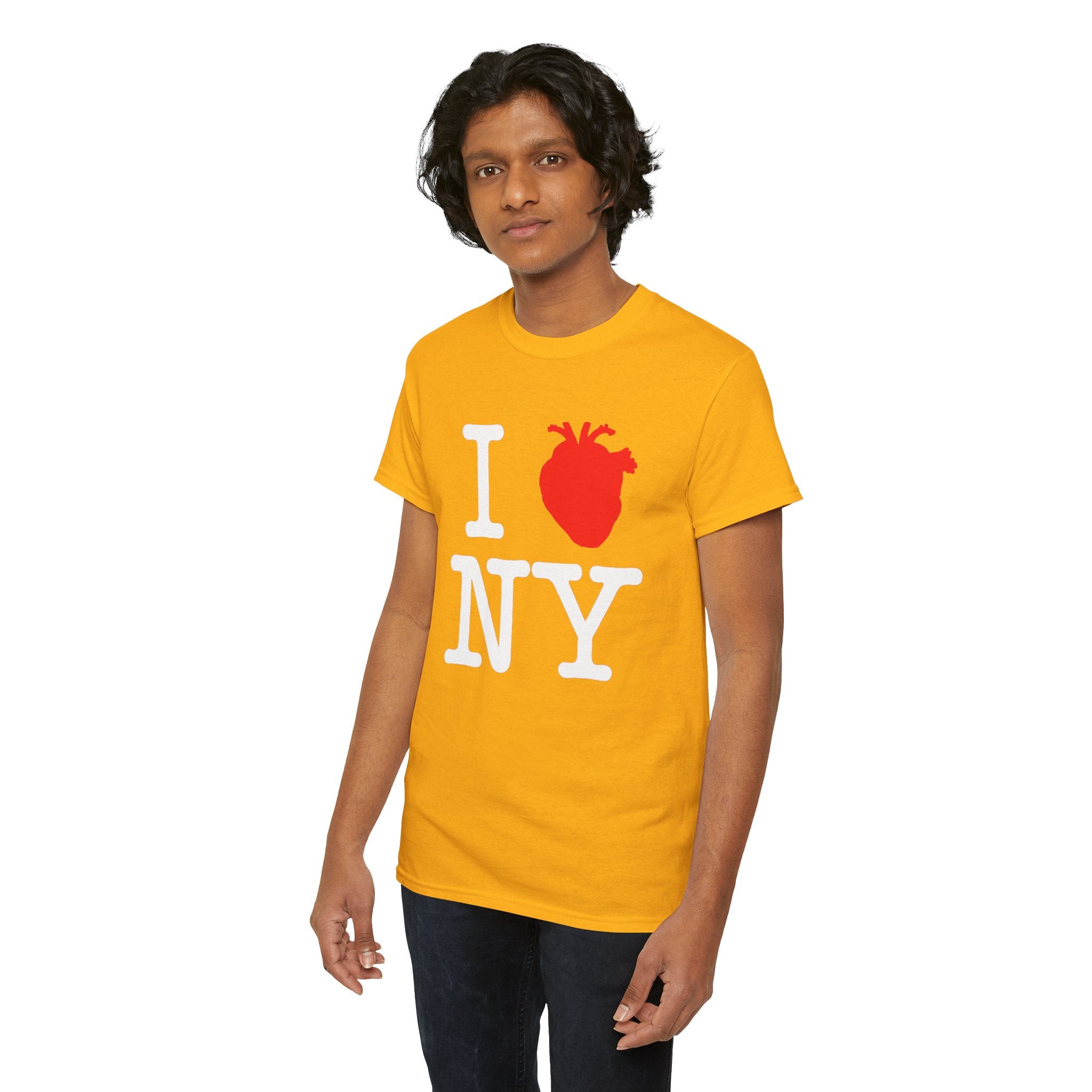 I  NY Anatomical Heart T‑Shirt — NYC Souvenir Tee