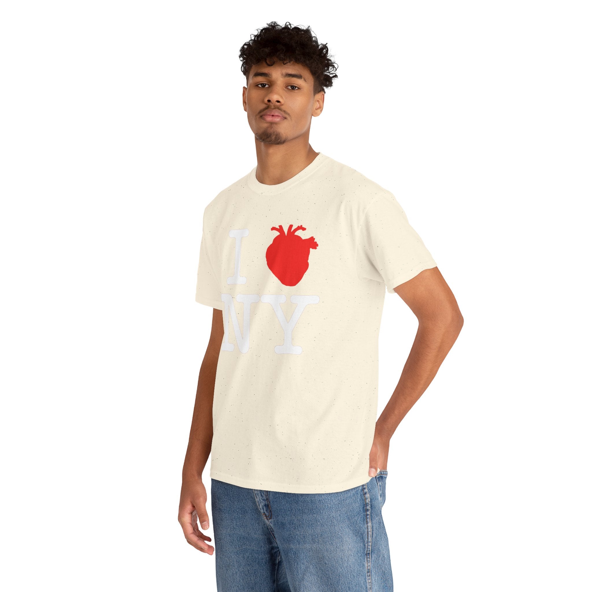 I  NY Anatomical Heart T‑Shirt — NYC Souvenir Tee