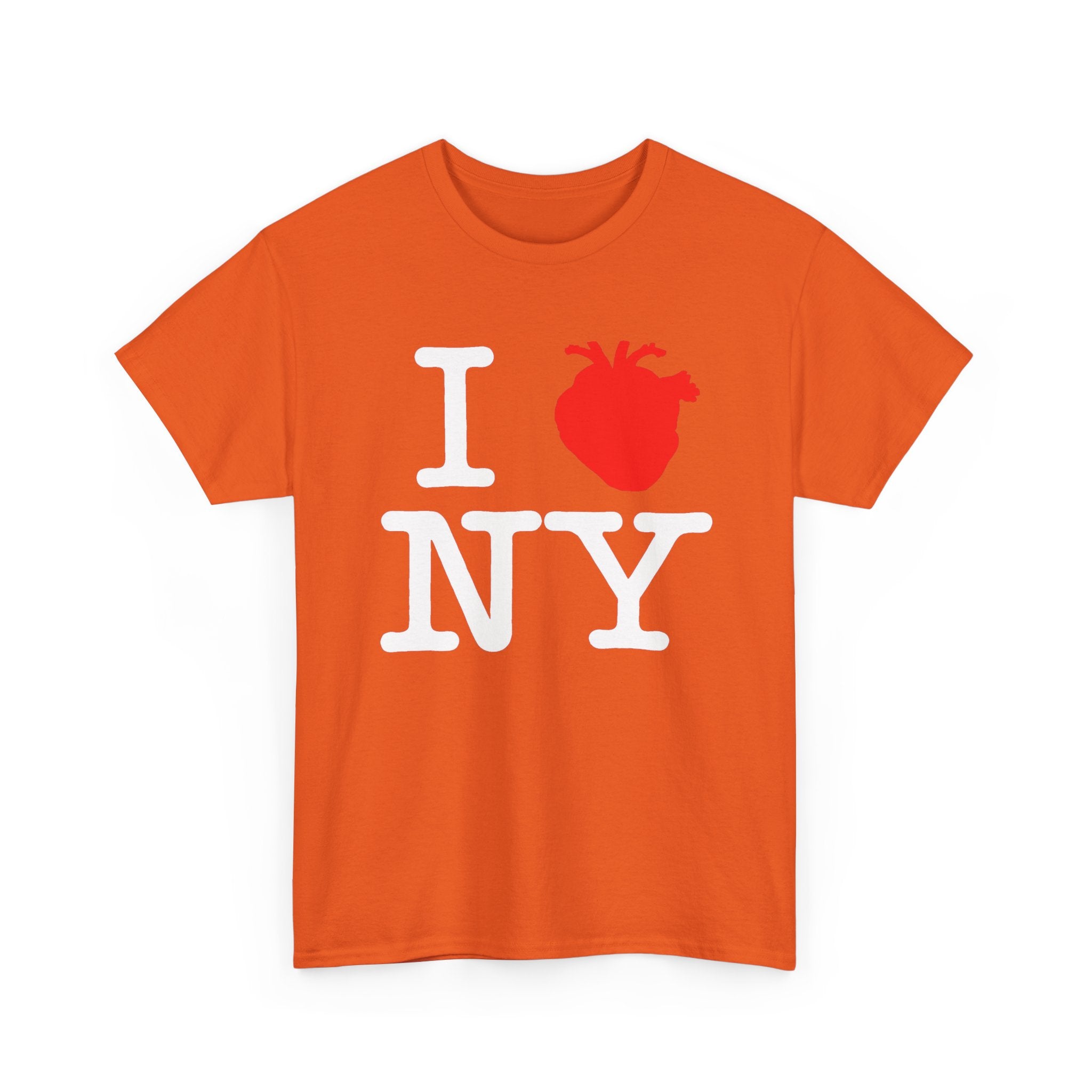 I  NY Anatomical Heart T‑Shirt — NYC Souvenir Tee