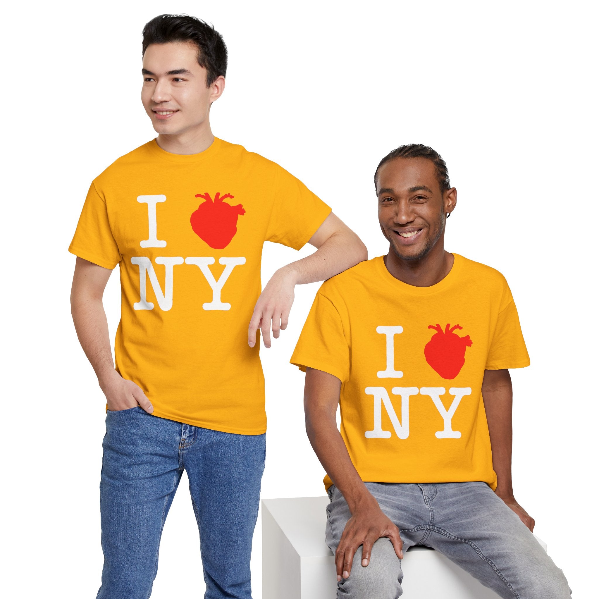 I  NY Anatomical Heart T‑Shirt — NYC Souvenir Tee