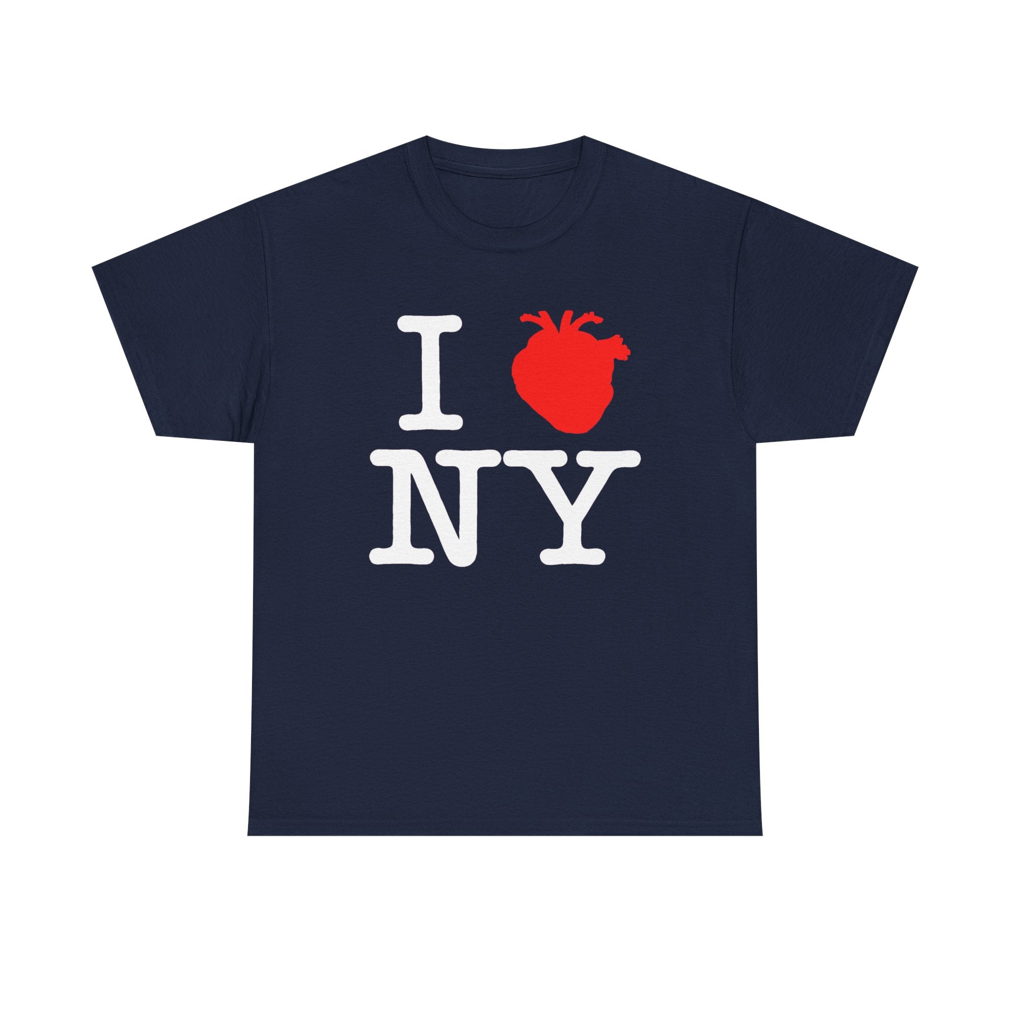 I  NY Anatomical Heart T‑Shirt — NYC Souvenir Tee