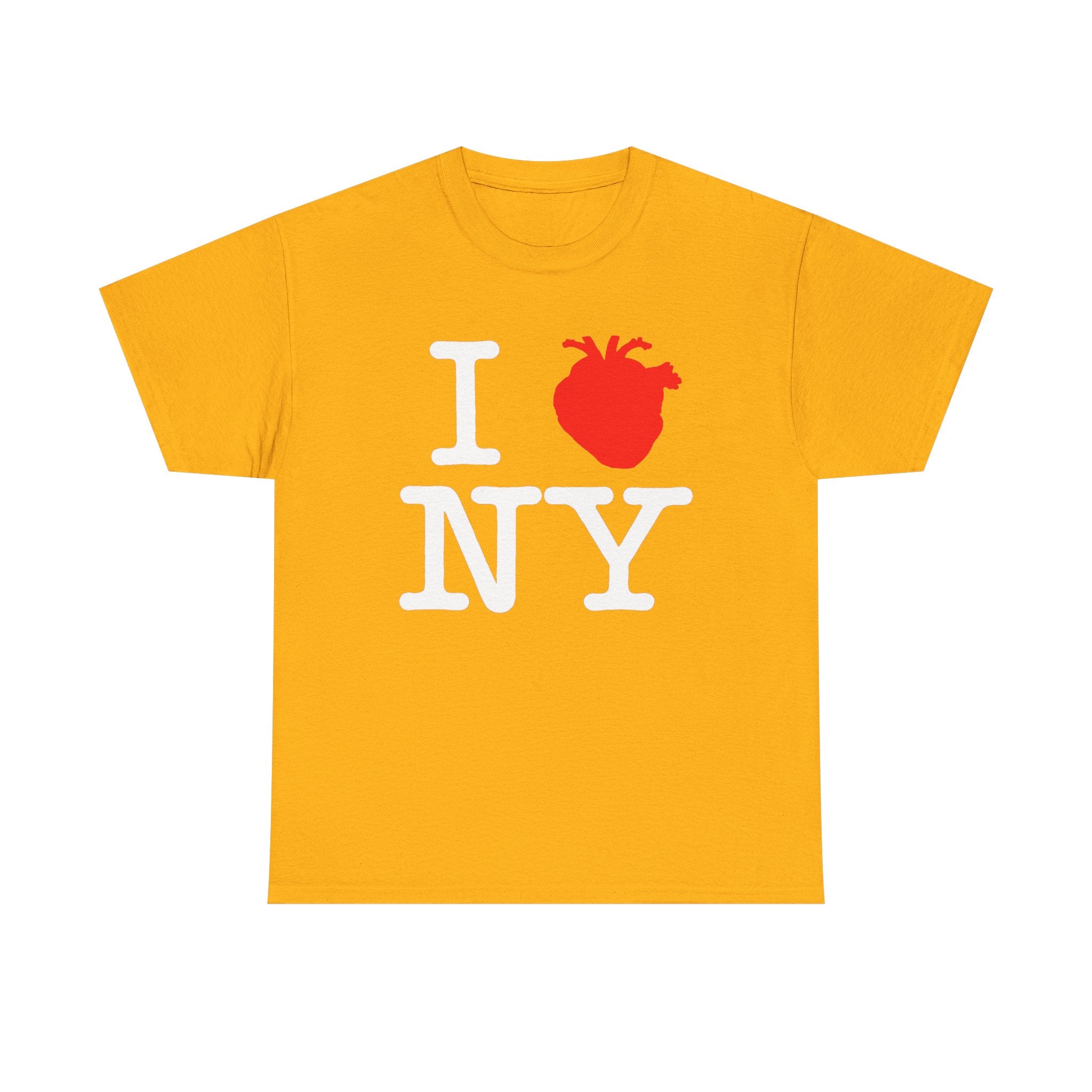 I  NY Anatomical Heart T‑Shirt — NYC Souvenir Tee