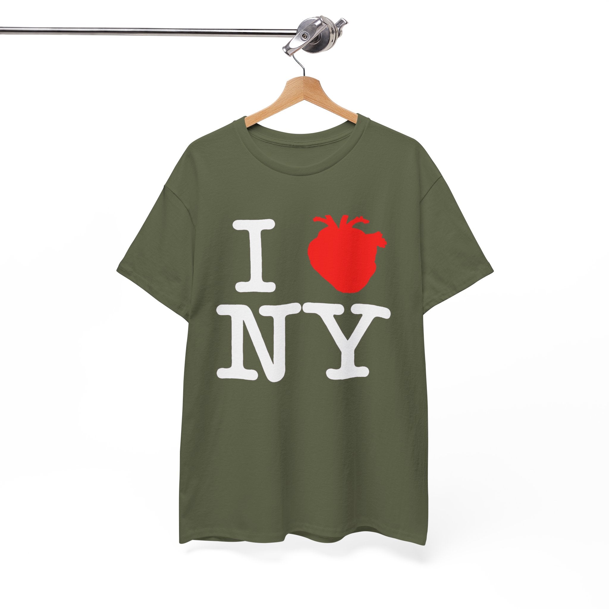 I  NY Anatomical Heart T‑Shirt — NYC Souvenir Tee