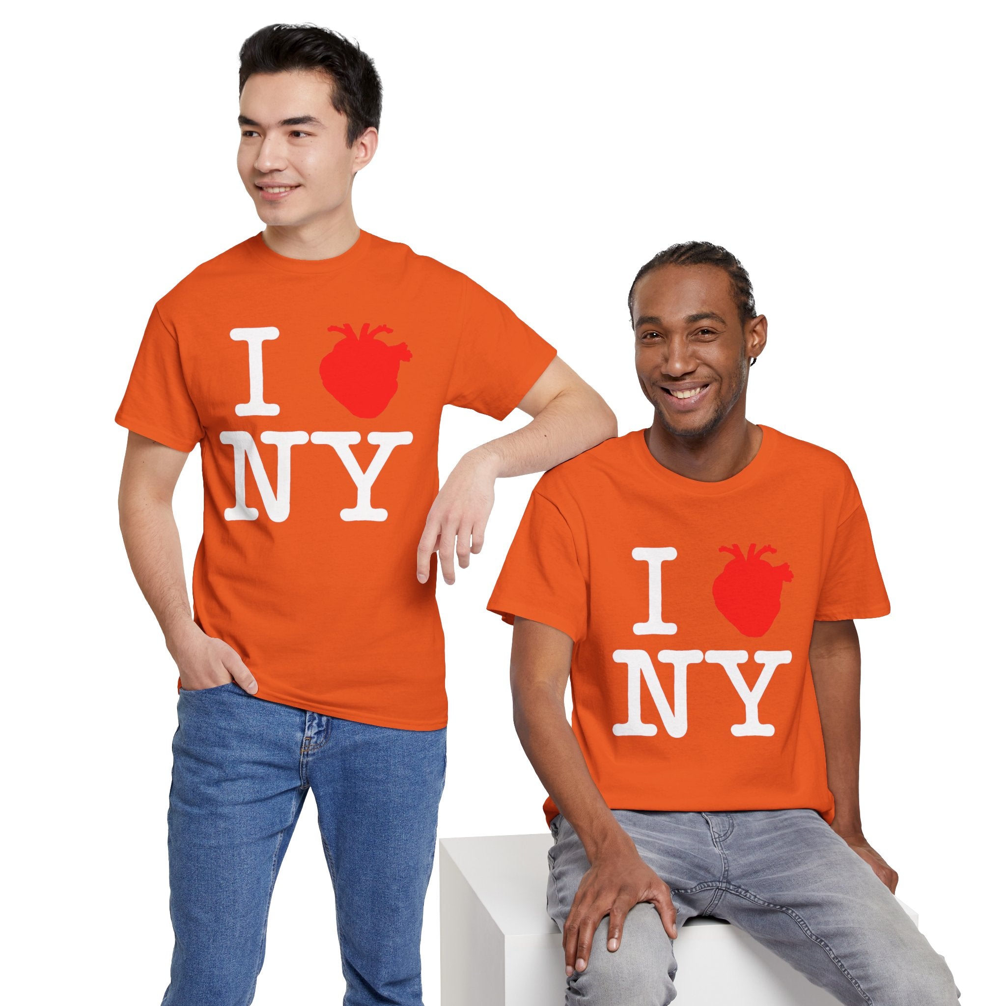 I  NY Anatomical Heart T‑Shirt — NYC Souvenir Tee