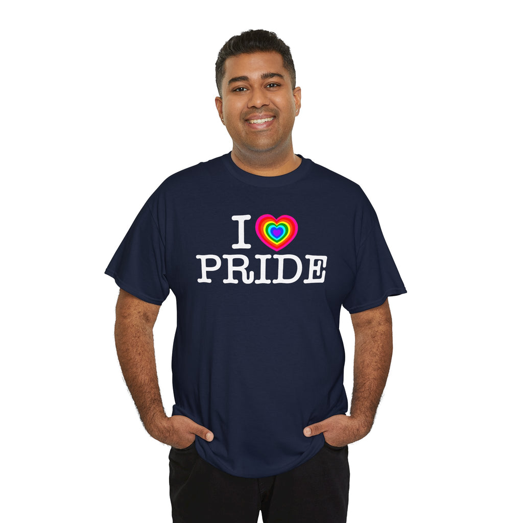 I Heart PRIDE Rainbow Heart — Classic I LOVE New York NY T-Shirt