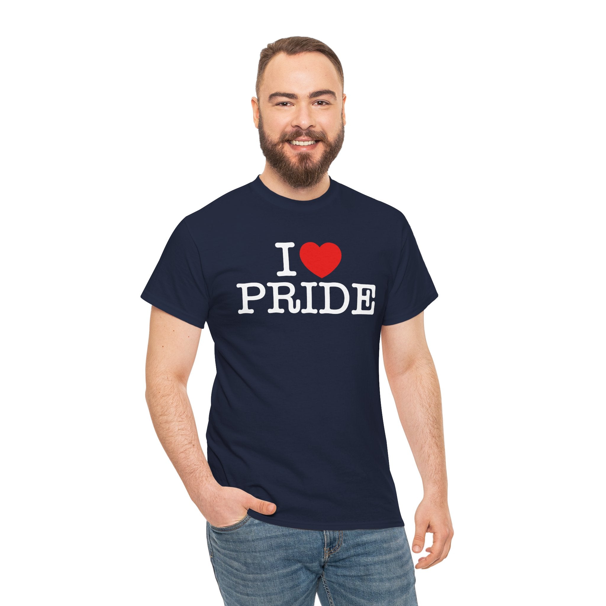 I Heart PRIDE — Classic I LOVE New York NY PRIDE LGBTQ+ T-Shirt