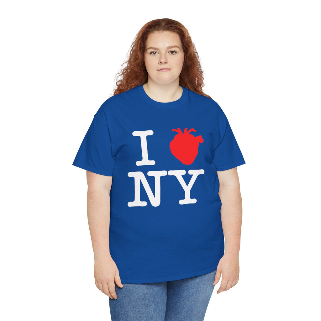 I  NY Anatomical Heart T‑Shirt — NYC Souvenir Tee