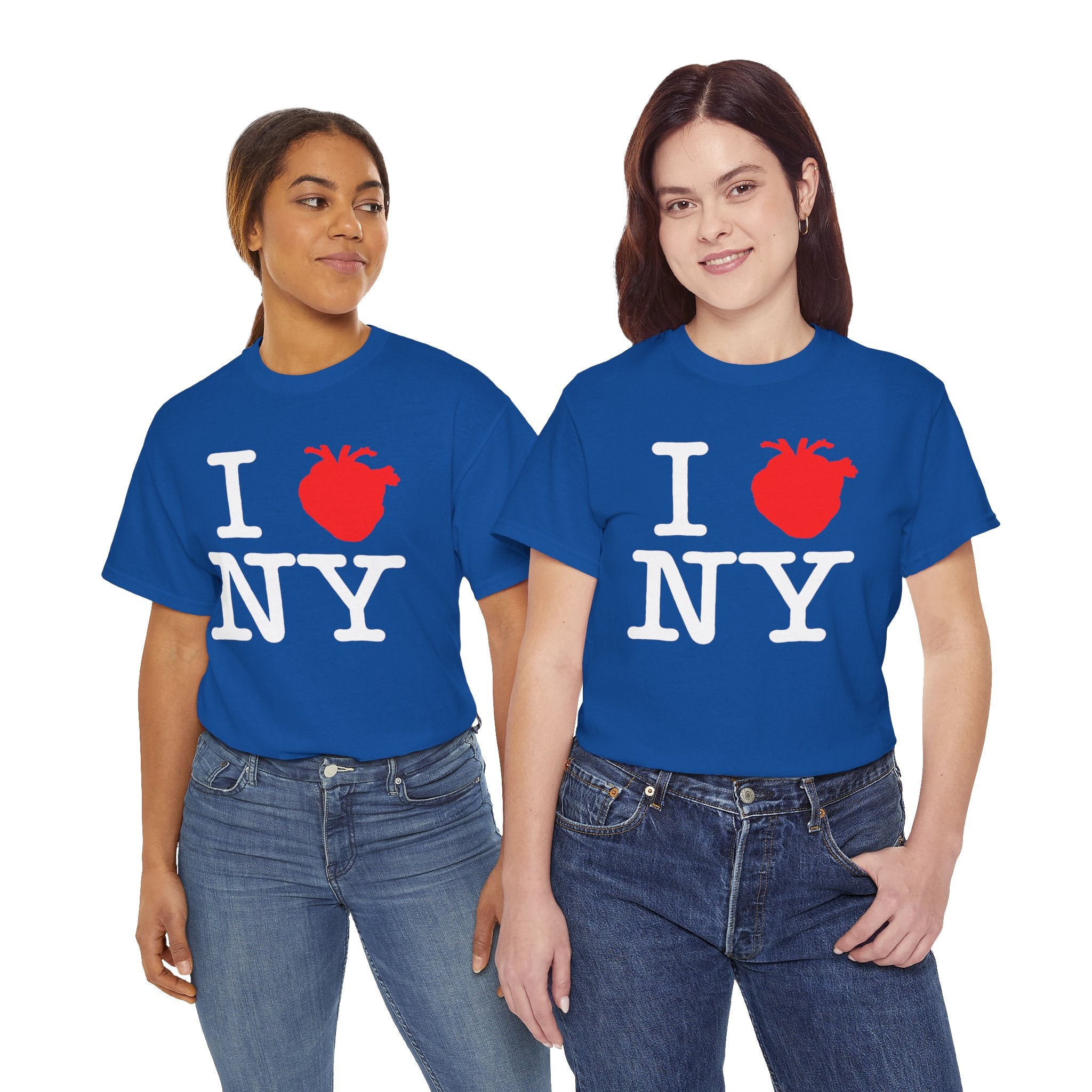 I  NY Anatomical Heart T‑Shirt — NYC Souvenir Tee
