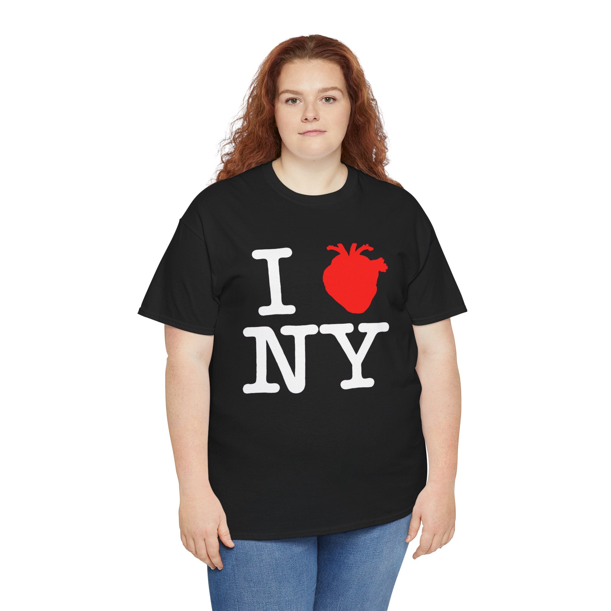 I  NY Anatomical Heart T‑Shirt — NYC Souvenir Tee