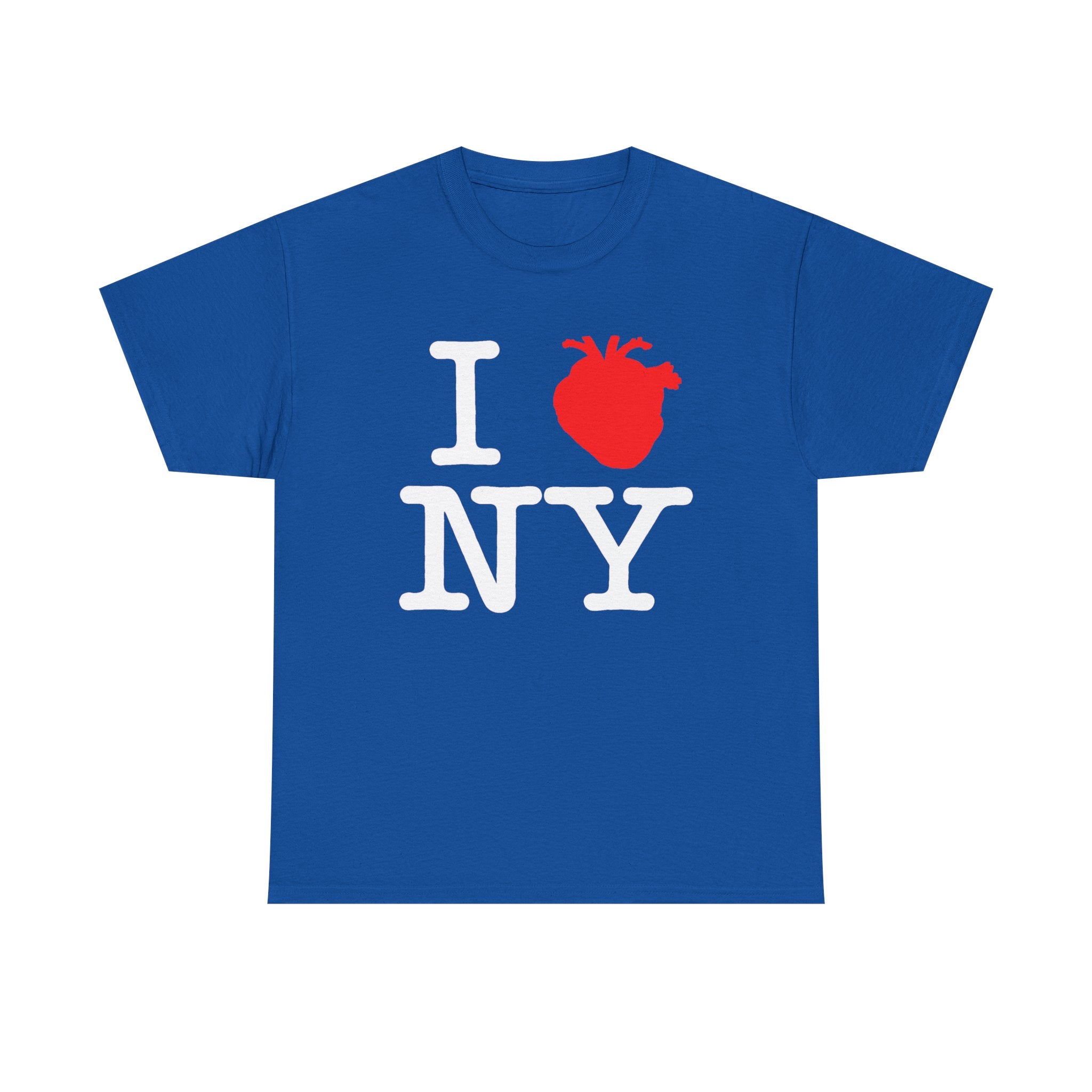 I  NY Anatomical Heart T‑Shirt — NYC Souvenir Tee