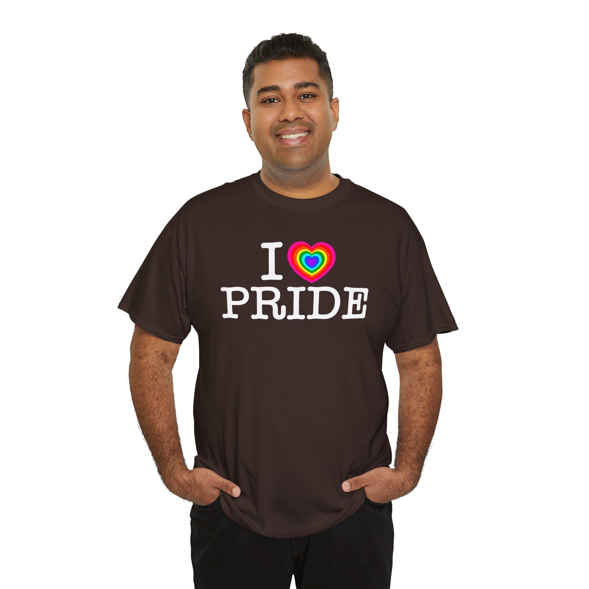 I Heart PRIDE Rainbow Heart — Classic I LOVE New York NY T-Shirt