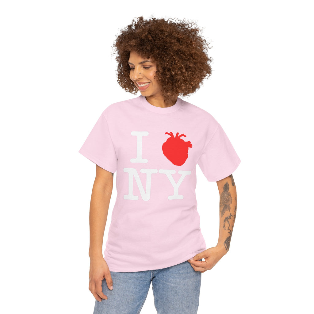 I  NY Anatomical Heart T‑Shirt — NYC Souvenir Tee