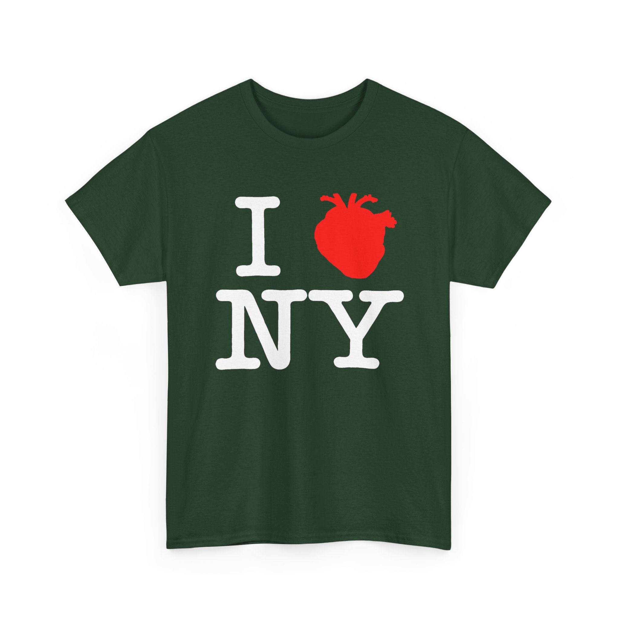 I  NY Anatomical Heart T‑Shirt — NYC Souvenir Tee