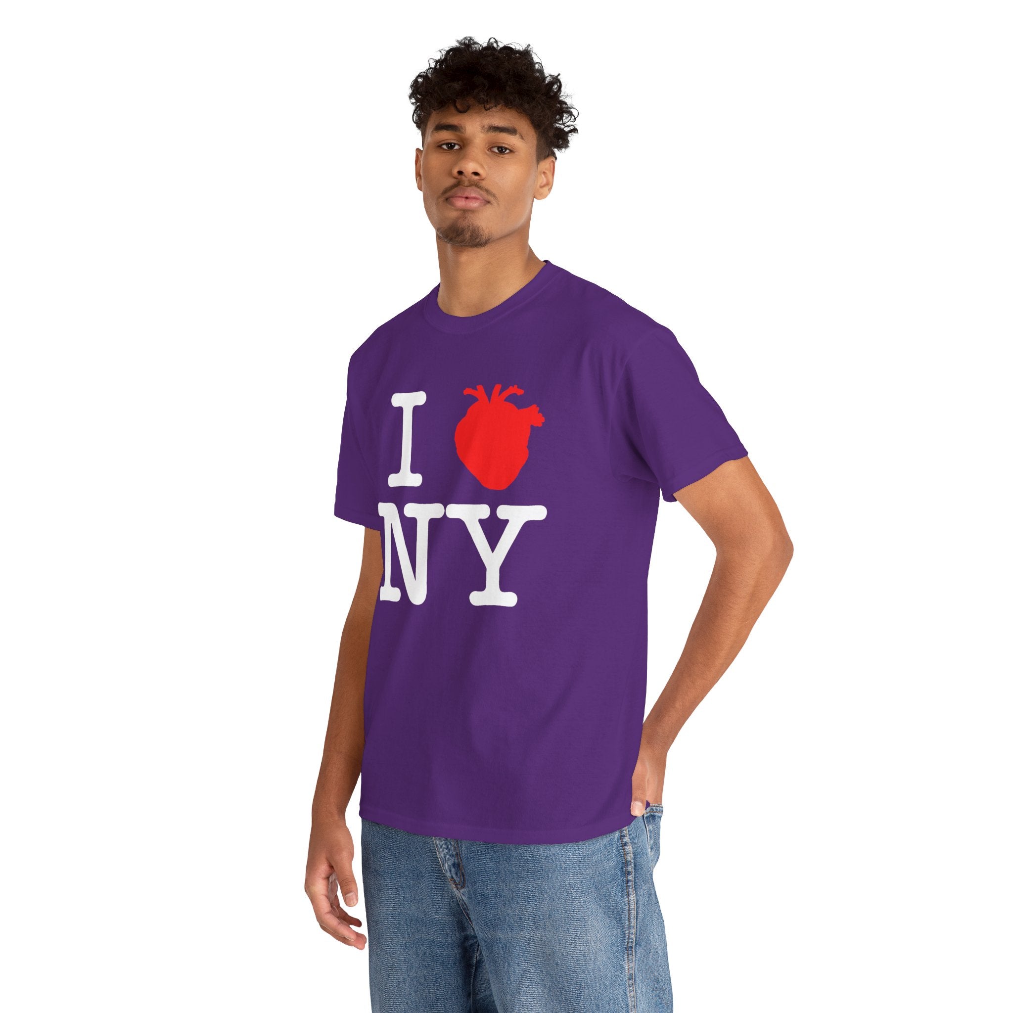 I  NY Anatomical Heart T‑Shirt — NYC Souvenir Tee
