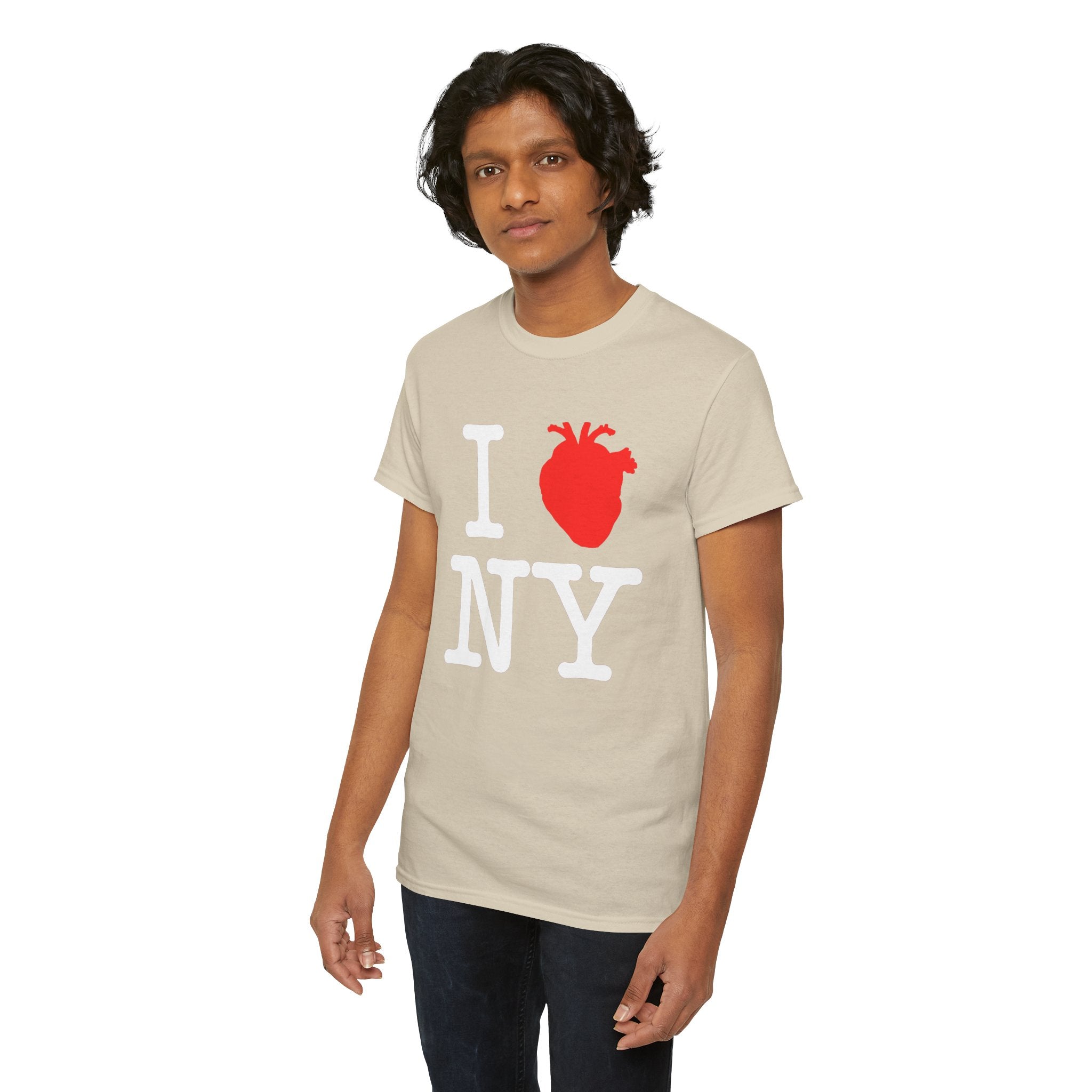I  NY Anatomical Heart T‑Shirt — NYC Souvenir Tee