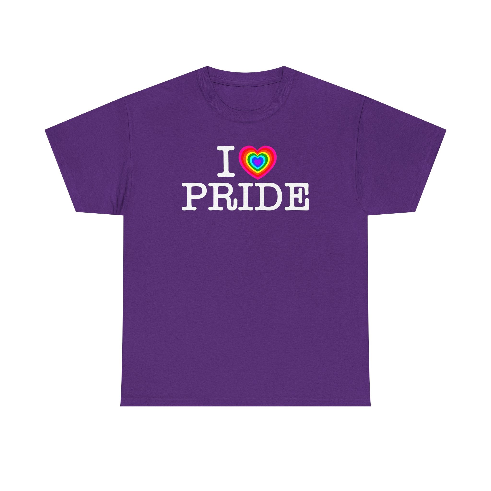 I Heart PRIDE Rainbow Heart — Classic I LOVE New York NY T-Shirt