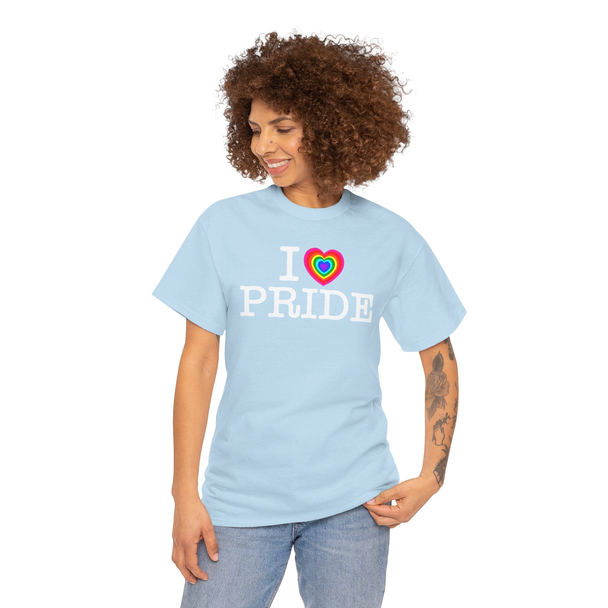 I Heart PRIDE Rainbow Heart — Classic I LOVE New York NY T-Shirt