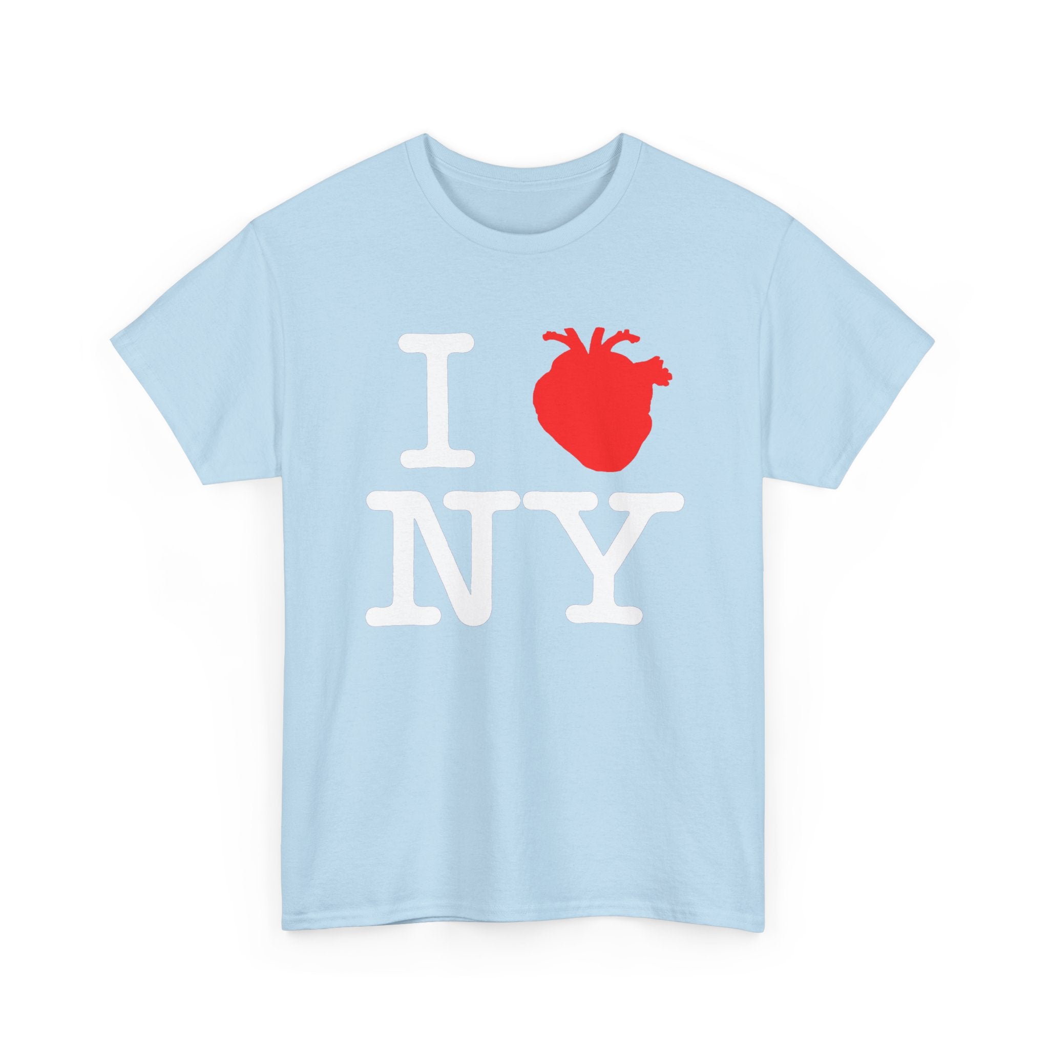 I  NY Anatomical Heart T‑Shirt — NYC Souvenir Tee