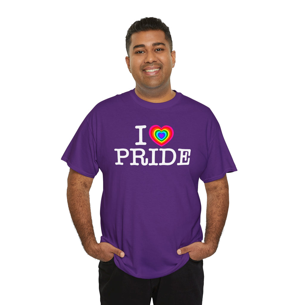I Heart PRIDE Rainbow Heart — Classic I LOVE New York NY T-Shirt