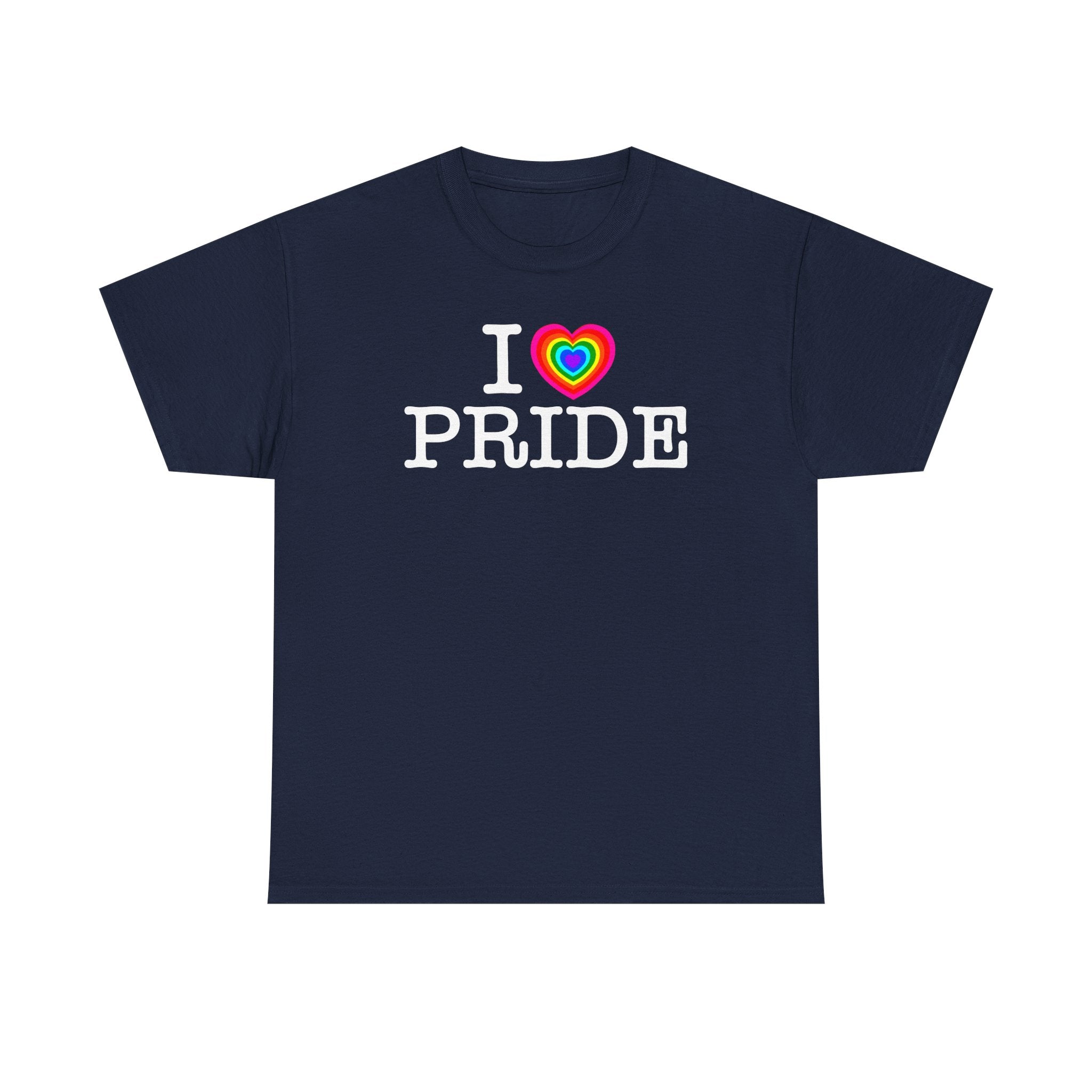 I Heart PRIDE Rainbow Heart — Classic I LOVE New York NY T-Shirt