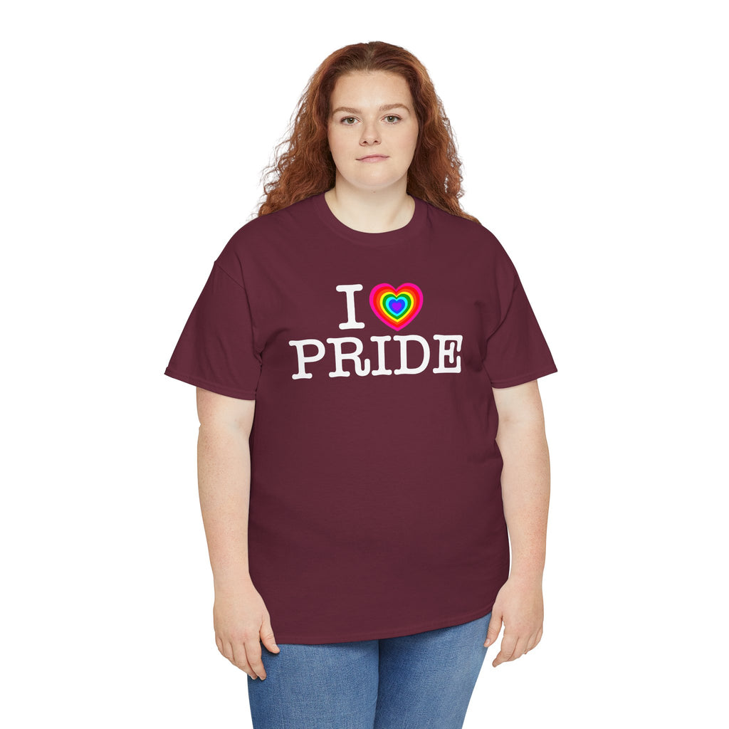 I Heart PRIDE Rainbow Heart — Classic I LOVE New York NY T-Shirt