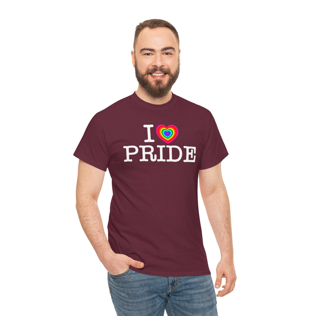 I Heart PRIDE Rainbow Heart — Classic I LOVE New York NY T-Shirt