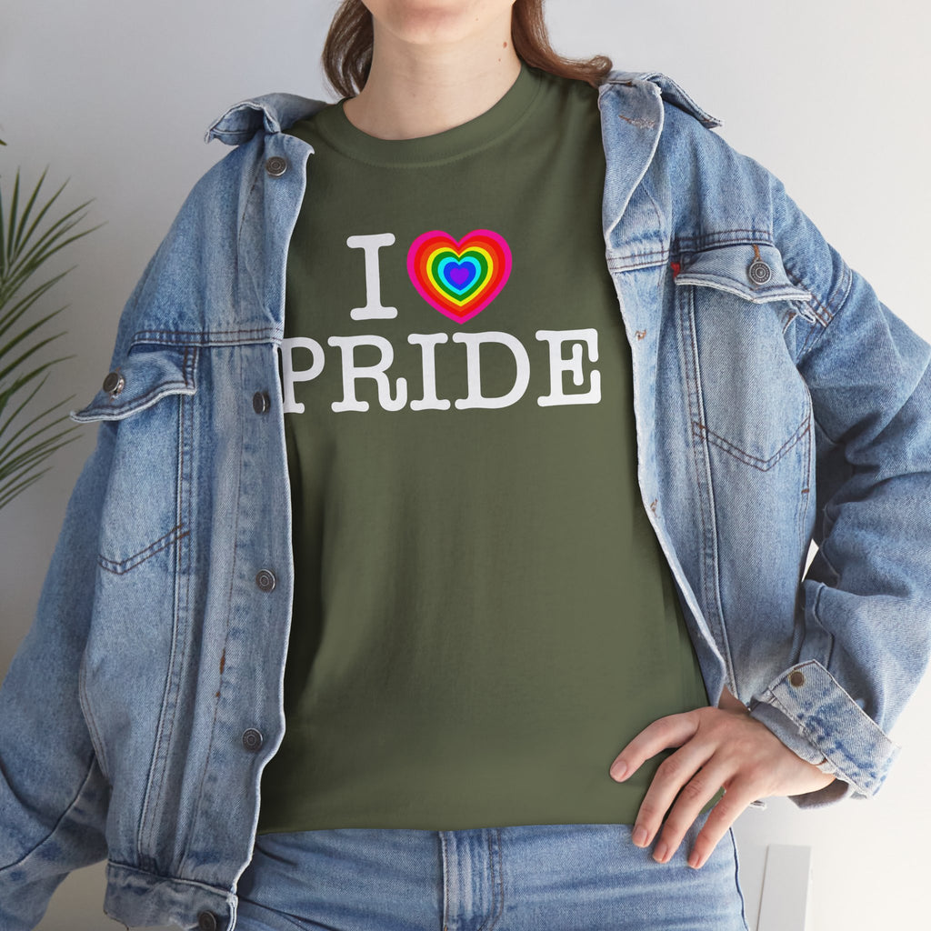 I Heart PRIDE Rainbow Heart — Classic I LOVE New York NY T-Shirt