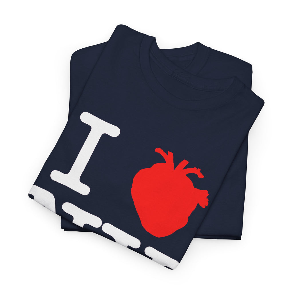 I  NY Anatomical Heart T‑Shirt — NYC Souvenir Tee