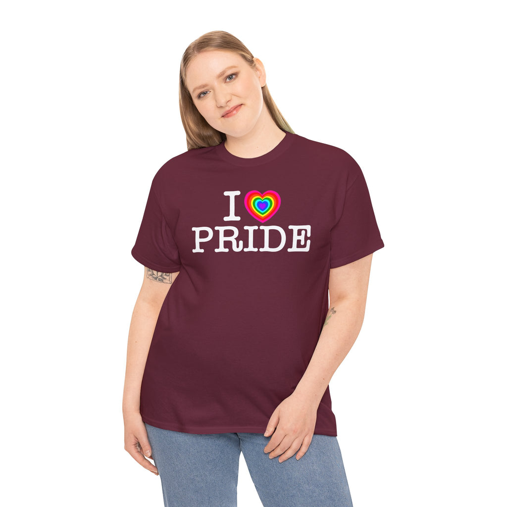 I Heart PRIDE Rainbow Heart — Classic I LOVE New York NY T-Shirt
