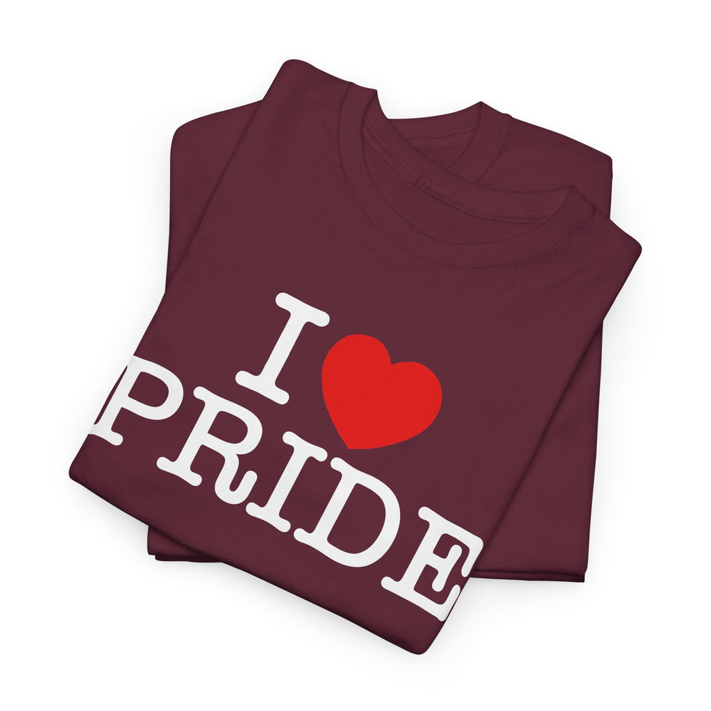 I Heart PRIDE — Classic I LOVE New York NY PRIDE LGBTQ+ T-Shirt