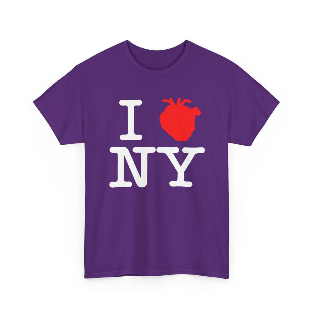 I  NY Anatomical Heart T‑Shirt — NYC Souvenir Tee