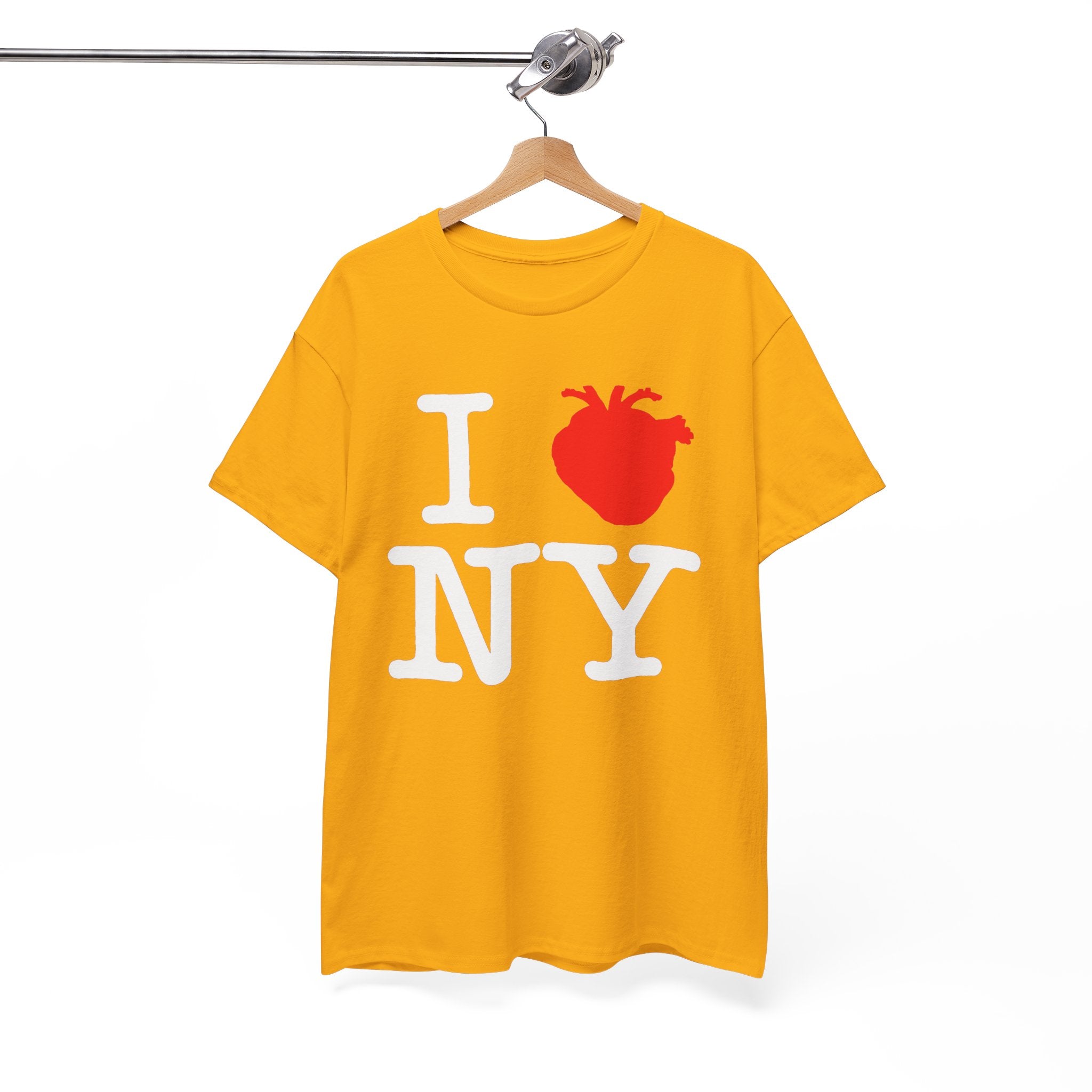 I  NY Anatomical Heart T‑Shirt — NYC Souvenir Tee