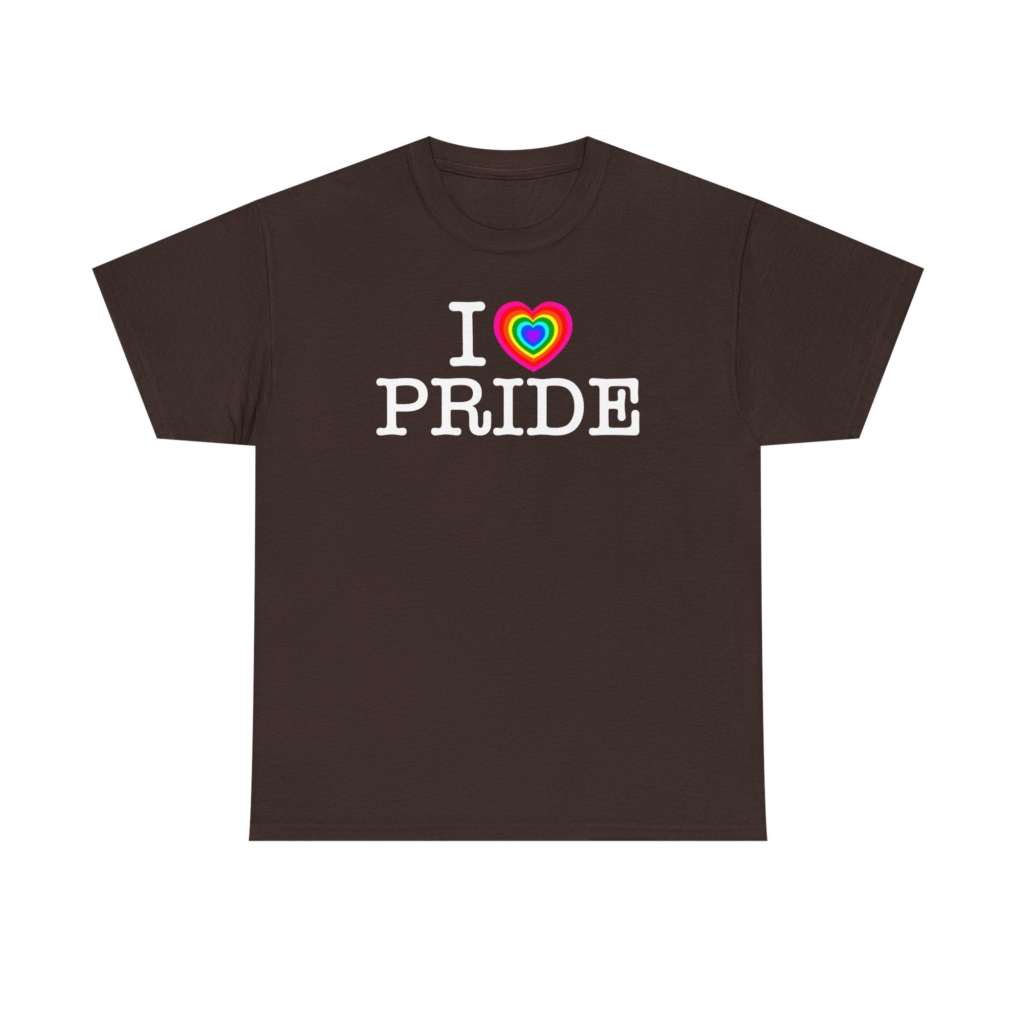 I Heart PRIDE Rainbow Heart — Classic I LOVE New York NY T-Shirt