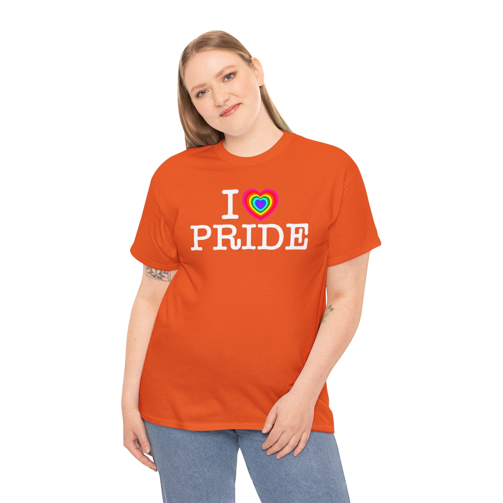 I Heart PRIDE Rainbow Heart — Classic I LOVE New York NY T-Shirt