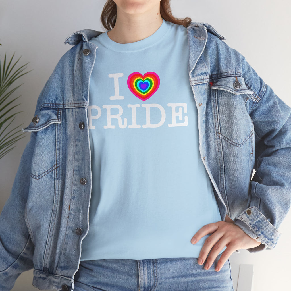 I Heart PRIDE Rainbow Heart — Classic I LOVE New York NY T-Shirt