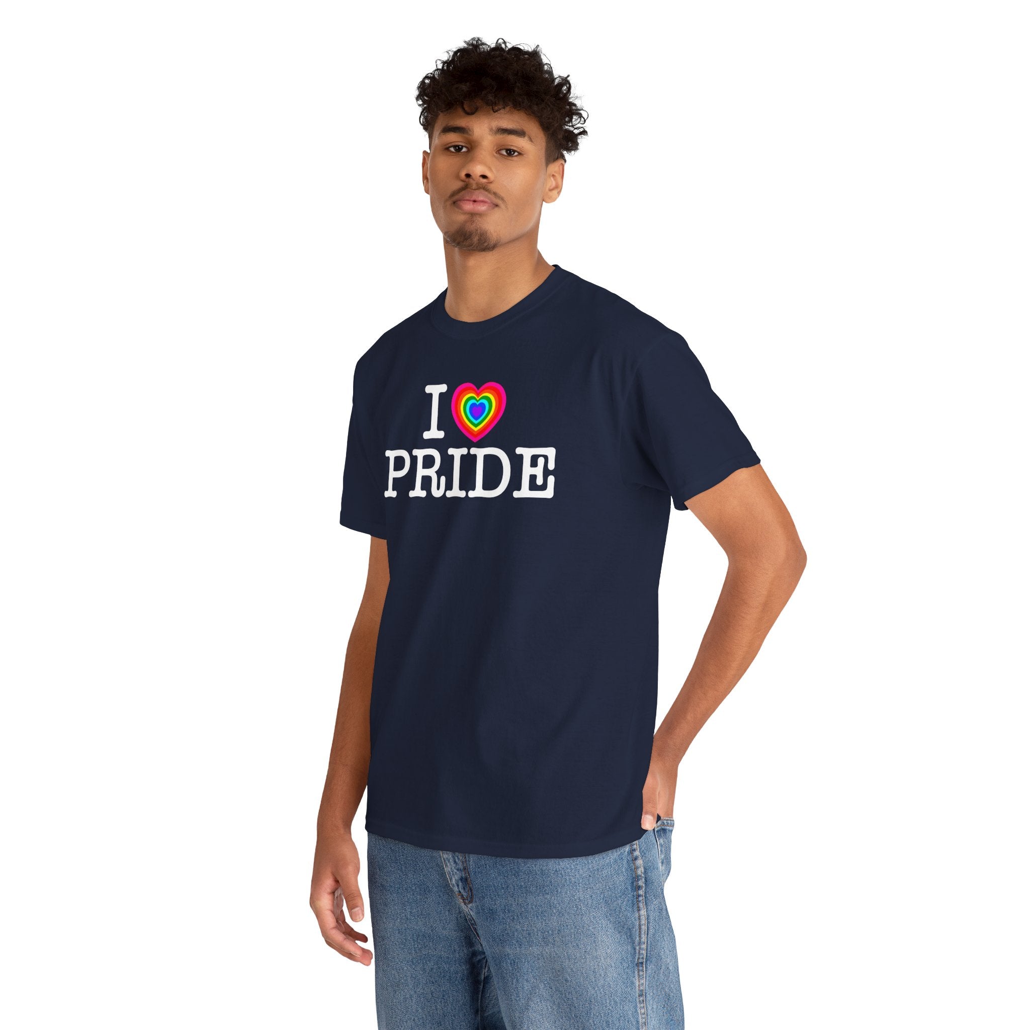 I Heart PRIDE Rainbow Heart — Classic I LOVE New York NY T-Shirt