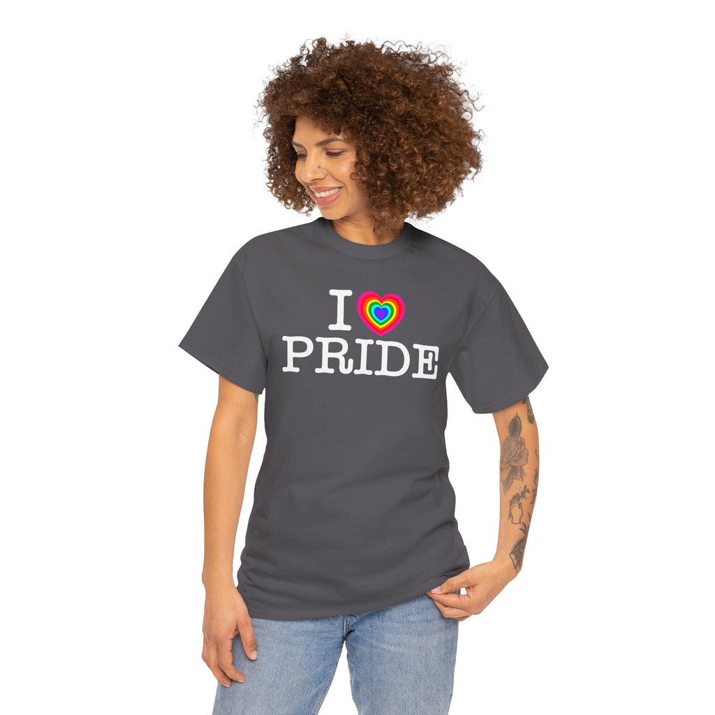 I Heart PRIDE Rainbow Heart — Classic I LOVE New York NY T-Shirt