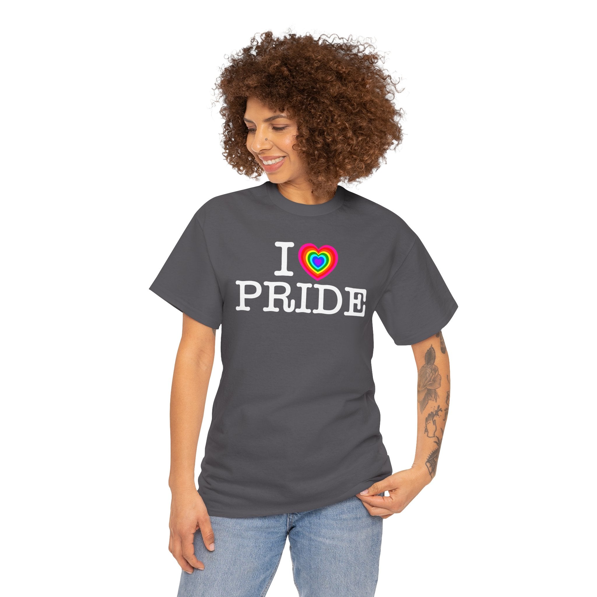 I Heart PRIDE Rainbow Heart — Classic I LOVE New York NY T-Shirt