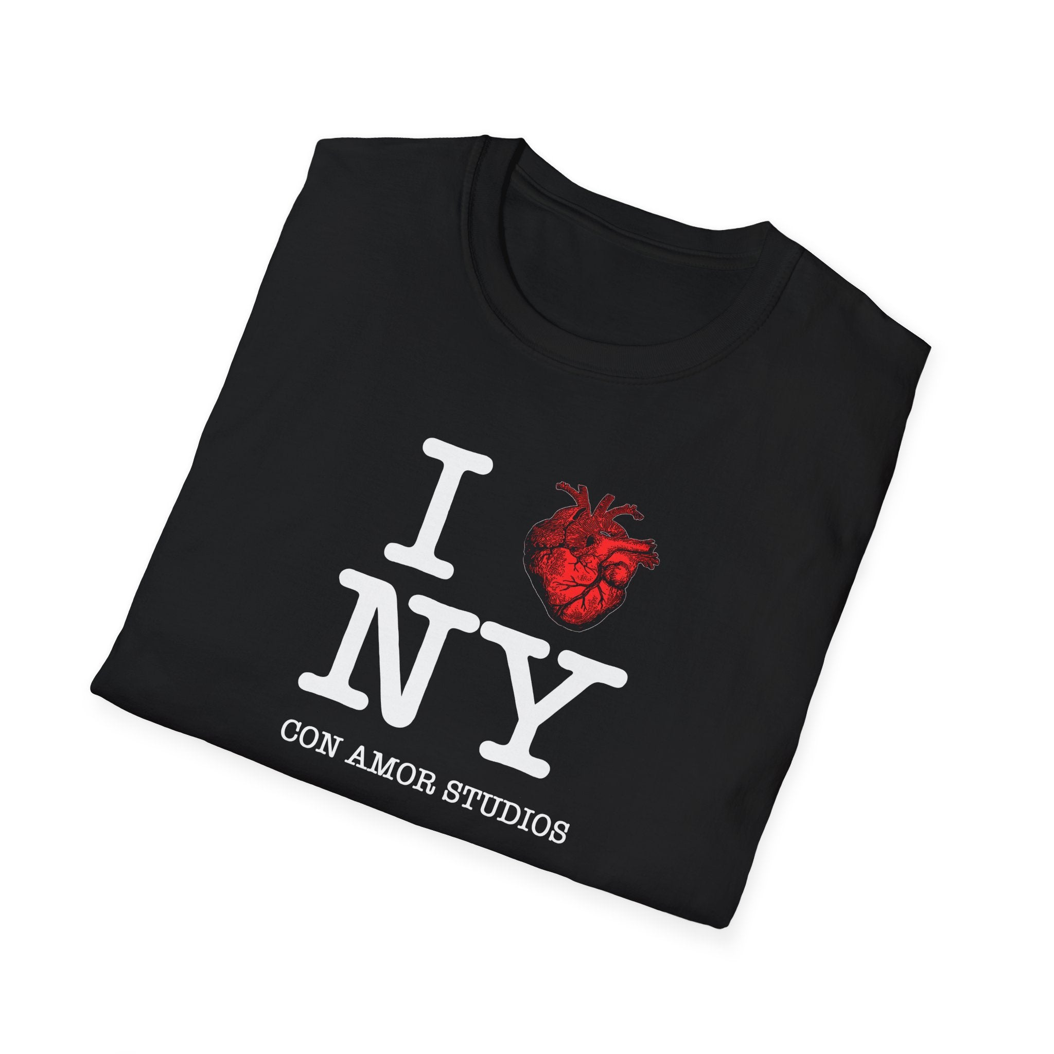I HEART NY CON AMOR STUDIOS SHIRT